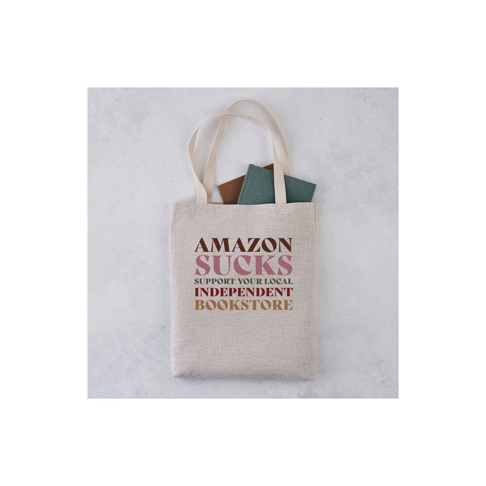 BOOKISHLY Amazon Sucks Tote Bag