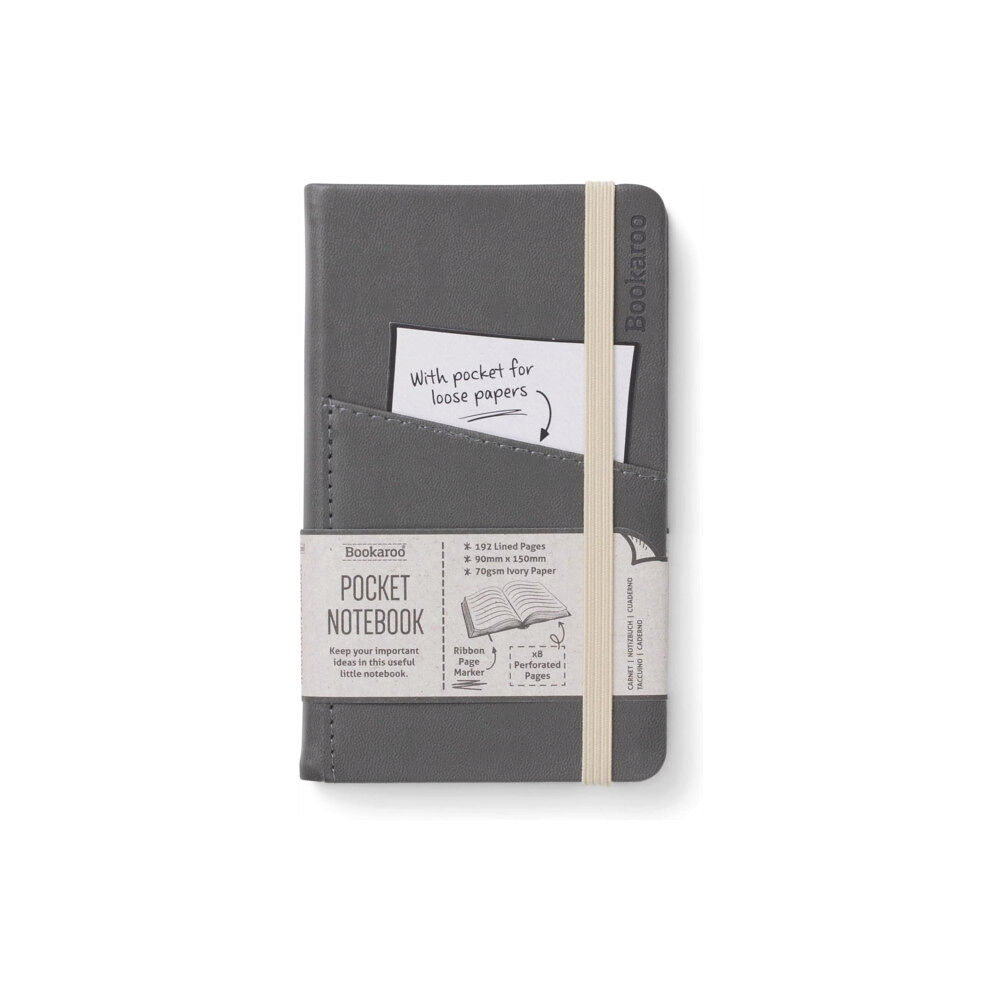 That Company Called If Bookaroo Pocket Notebook (A6) Journal - Charcoal