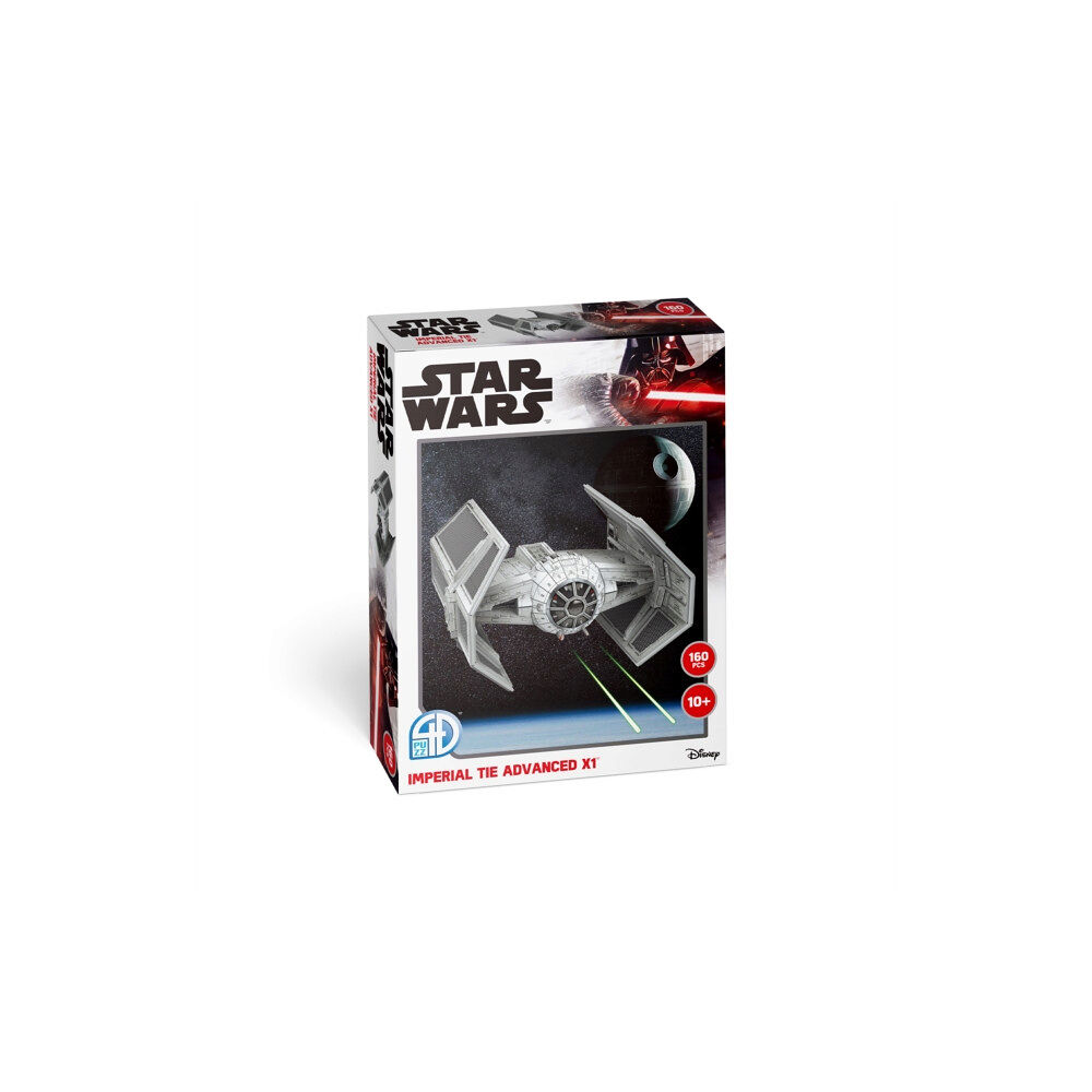 Paul Lamond Games Star Wars Imperial TIE Advanced X1 Fighter 3D Puzzle