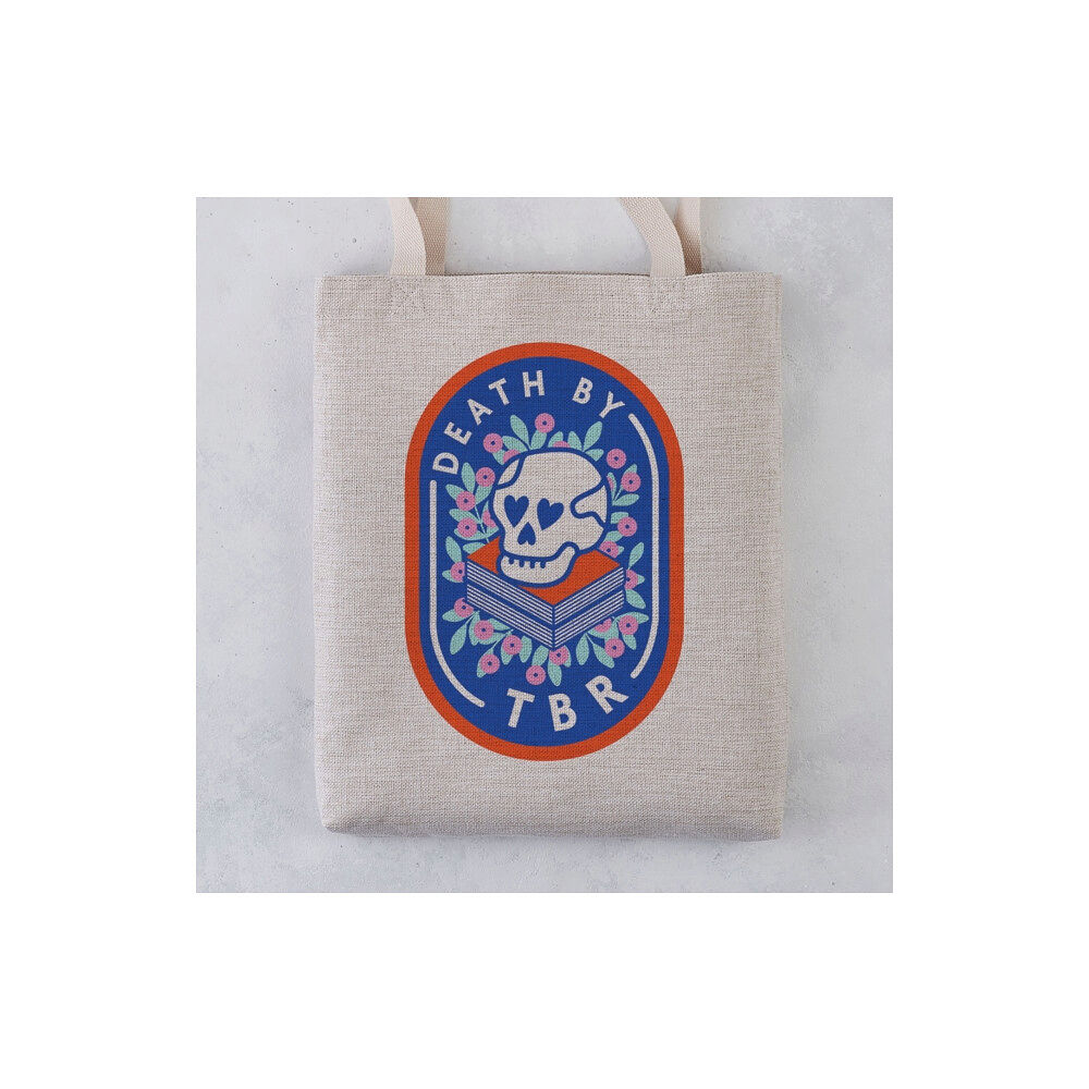 BOOKISHLY Death By TBR Tote Bag