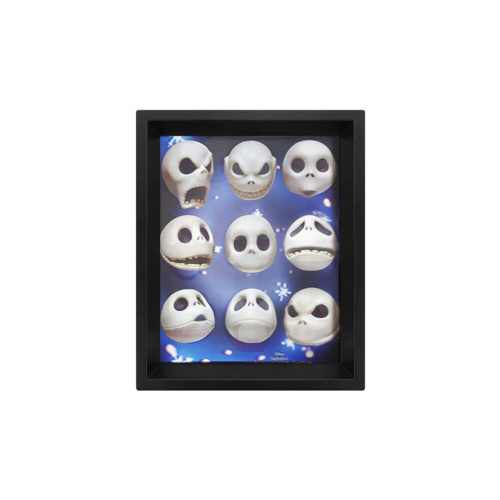 Pyramid International Nightmare Before Christmas (Jack Expressions) - Framed