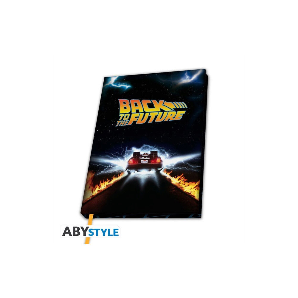 ABYSSE UK Back To The Future Delorean A5 Notebook