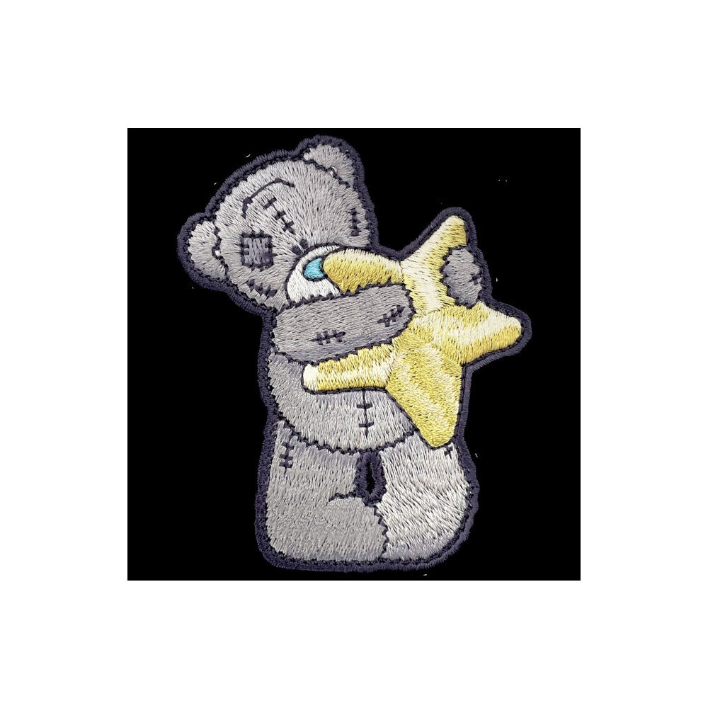 Pawprint Family Tatty Teddy with Star Sew On Patch