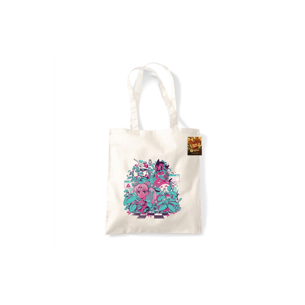 Pyramid International Ilustrata (Anime Wave) Natural Tote Bag