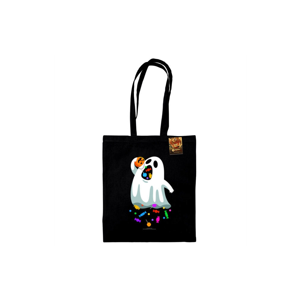 Pyramid International Benjimoji (Hungry Ghost) Black Tote Bag