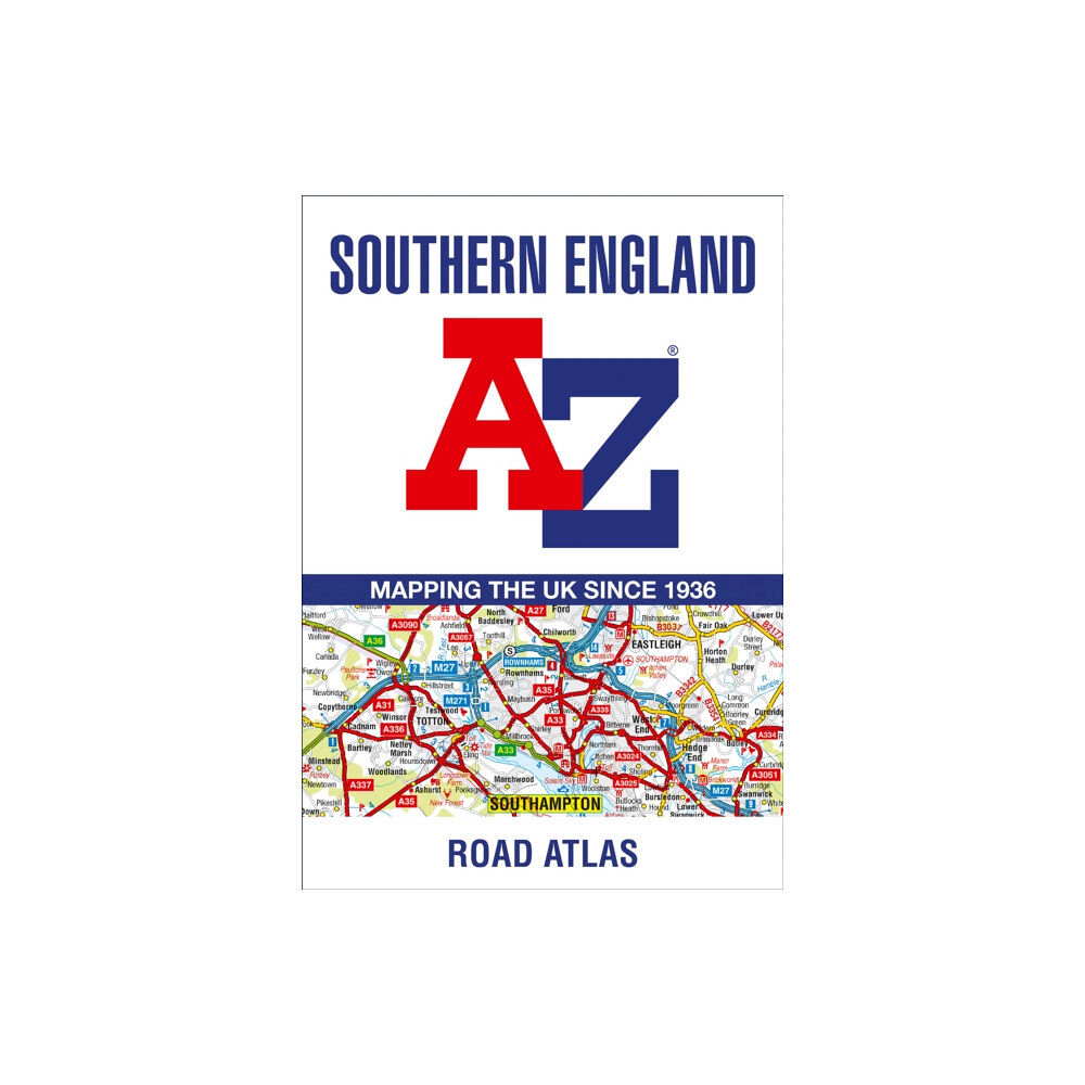 HarperCollins Publishers Southern England A-Z Road Atlas (häftad, eng)