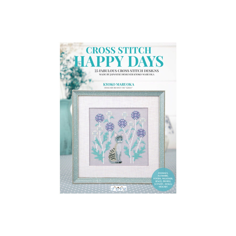 Tuva Publishing Happy Days Cross Stitch (häftad, eng)