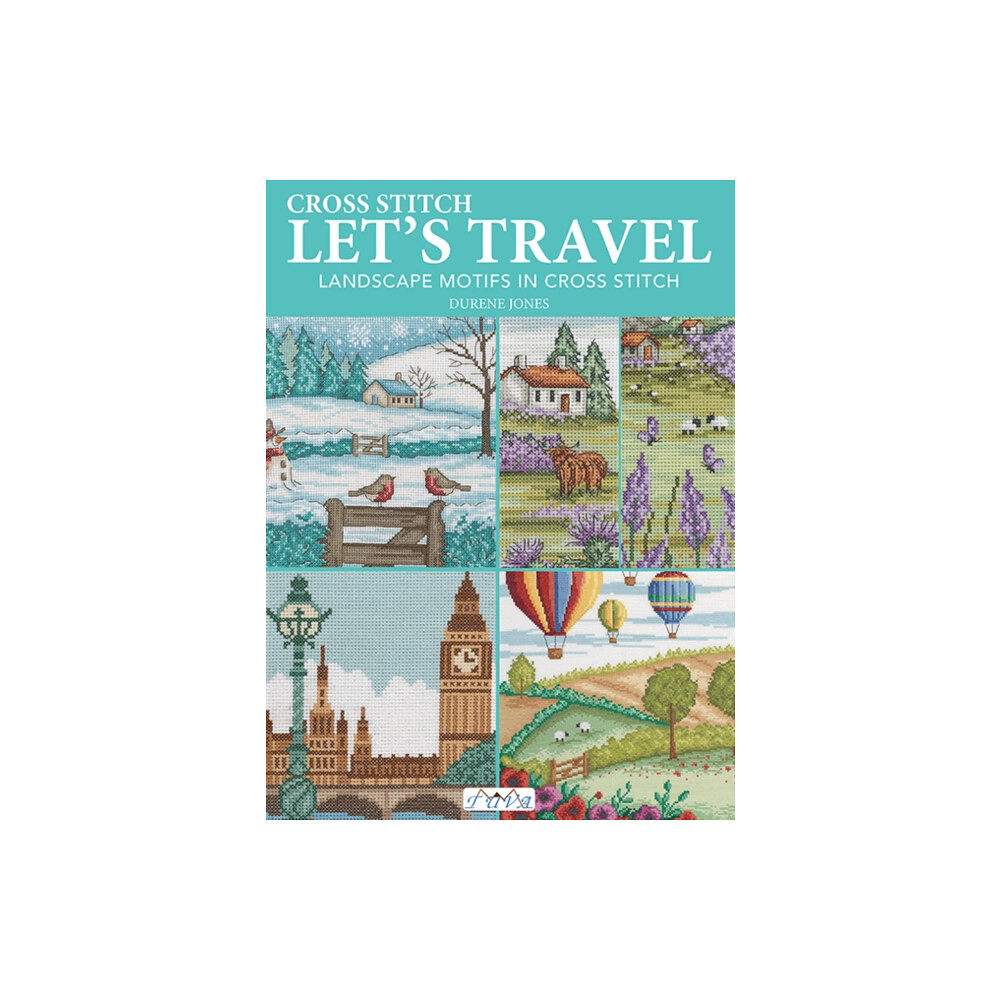 Tuva Publishing Cross Stitch Let's Travel (häftad, eng)