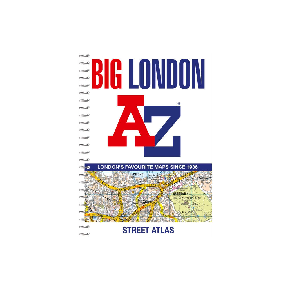 HarperCollins Publishers Big London A-Z Street Atlas (bok, spiral, eng)