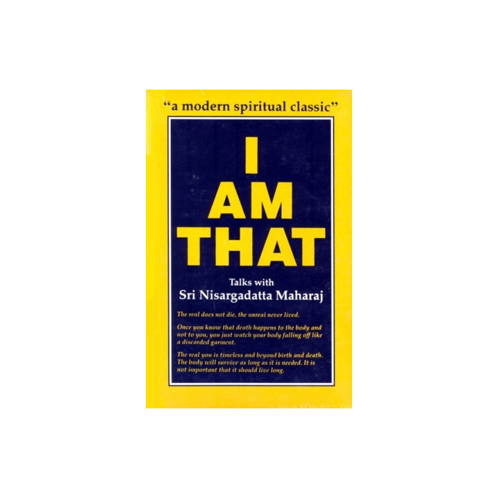 Chetana Pvt.Ltd I am That (inbunden, eng)