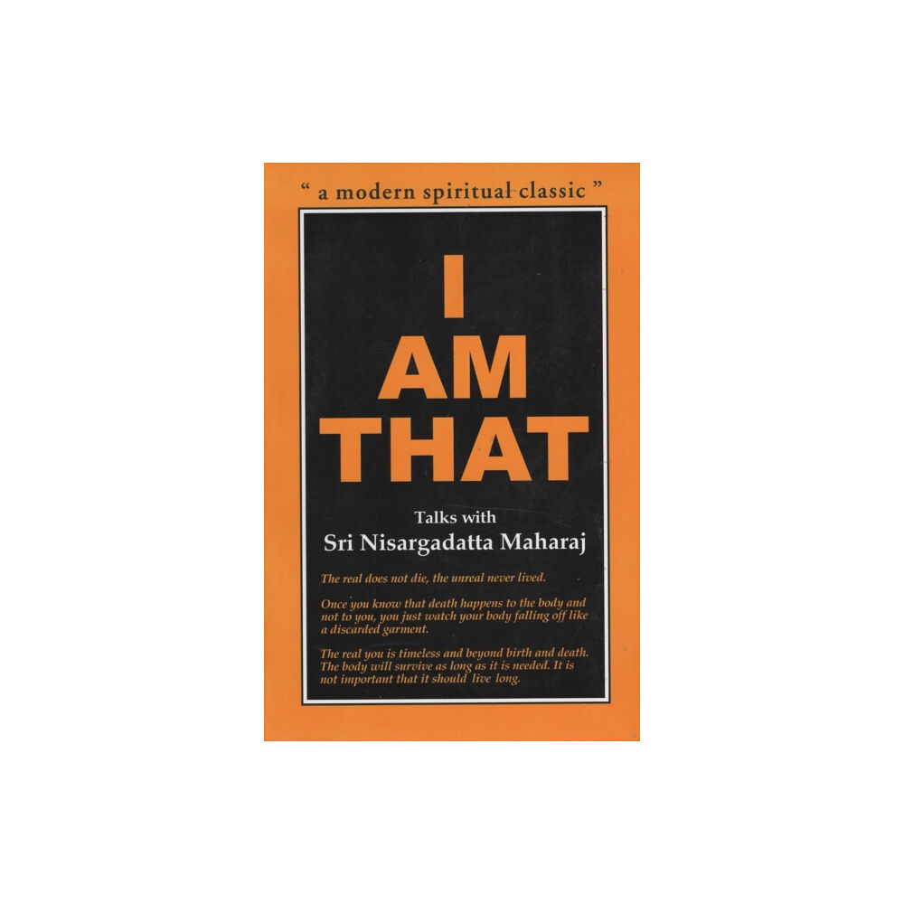 Chetana Pvt.Ltd I am That (häftad, eng)