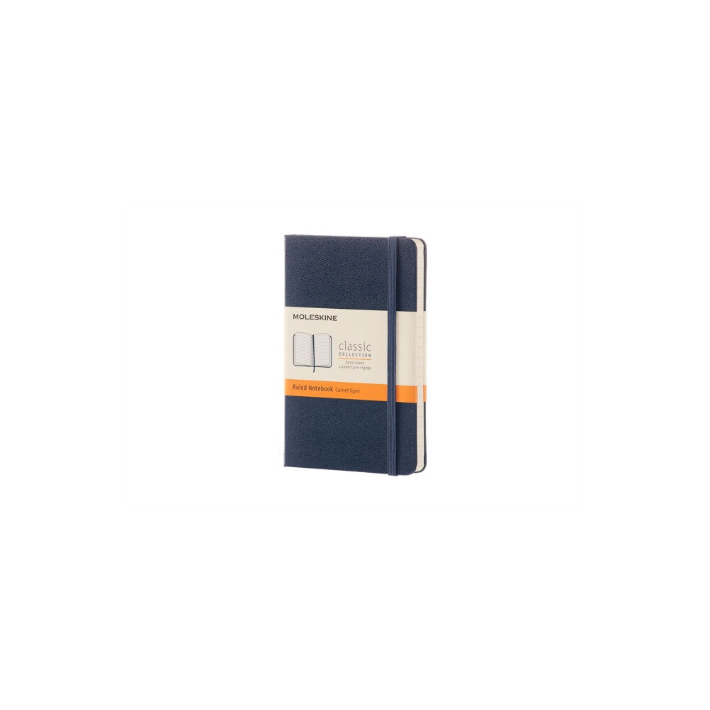 Moleskine Moleskine Sapphire Blue Pocket Ruled Notebook Hard