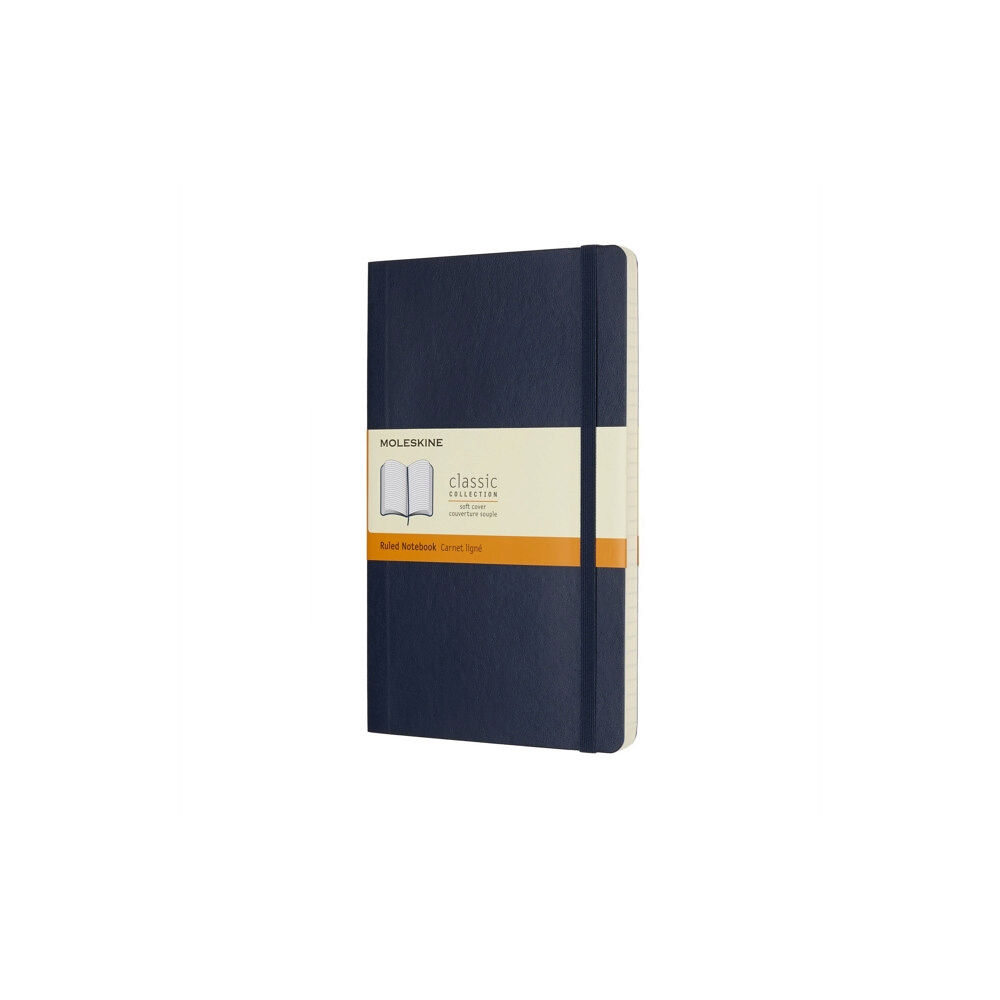 Moleskine Moleskine Sapphire Blue Large Ruled Notebook Soft