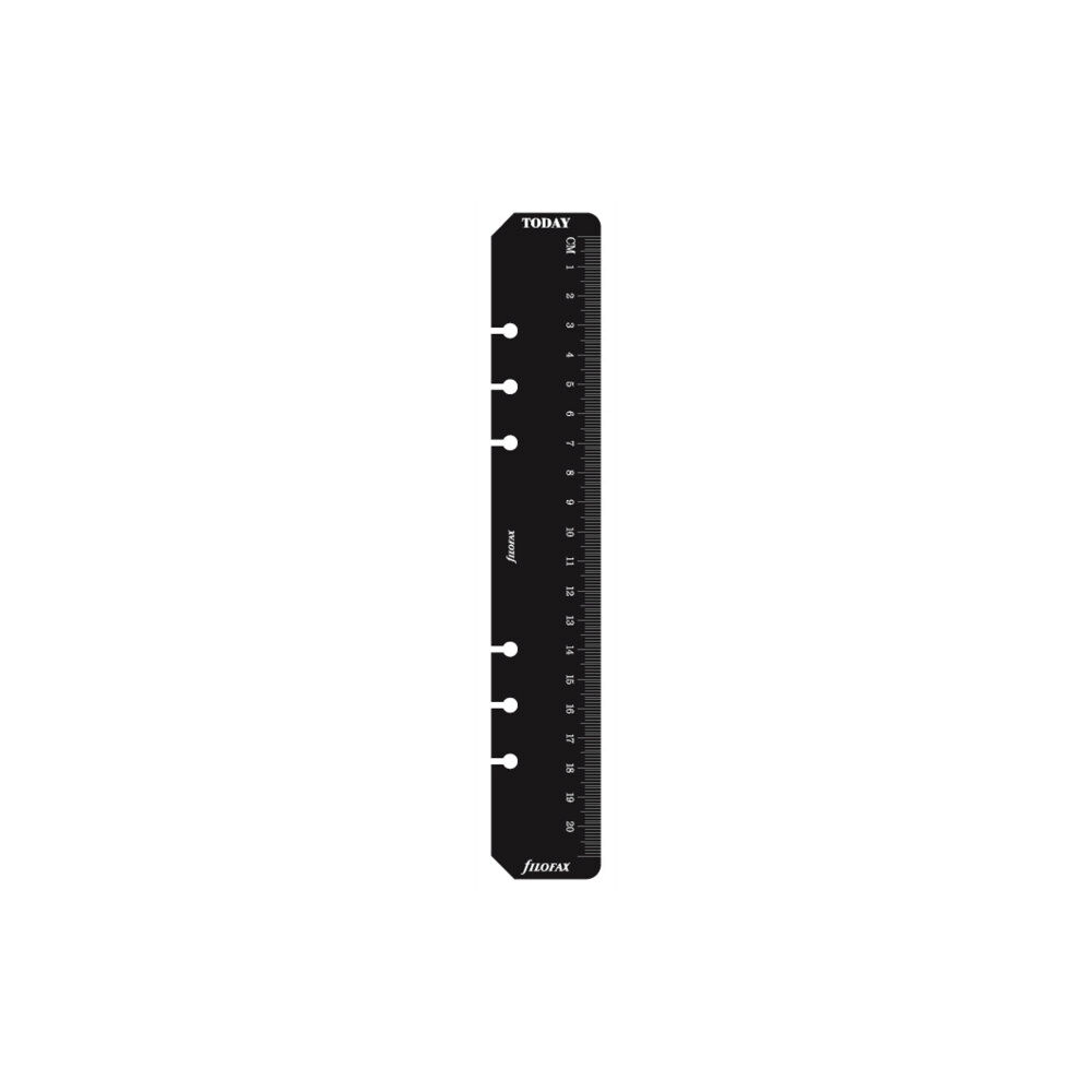 Filofax Filofax A5 Ruler page marker black refill