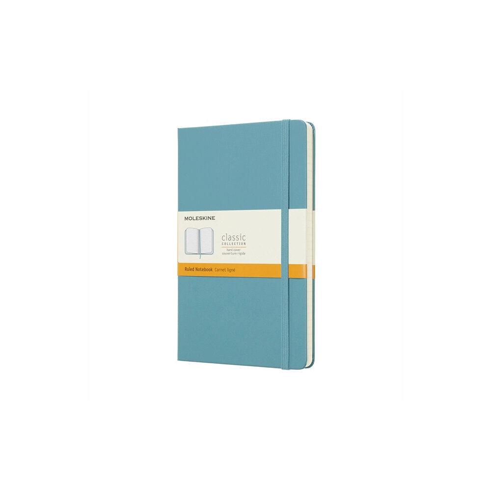 Moleskine Moleskine Reef Blue Notebook Large Ruled Hard