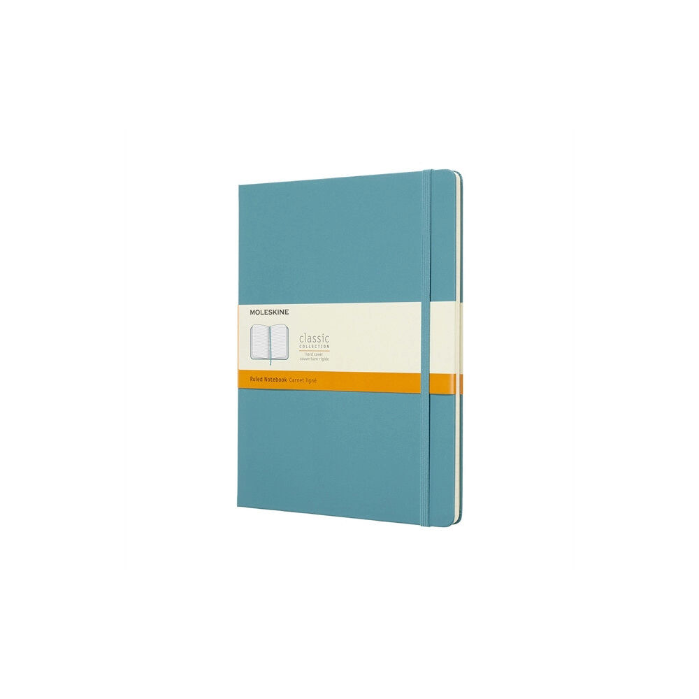 Moleskine Moleskine Reef Blue Notebook Extra Large Ruled Hard
