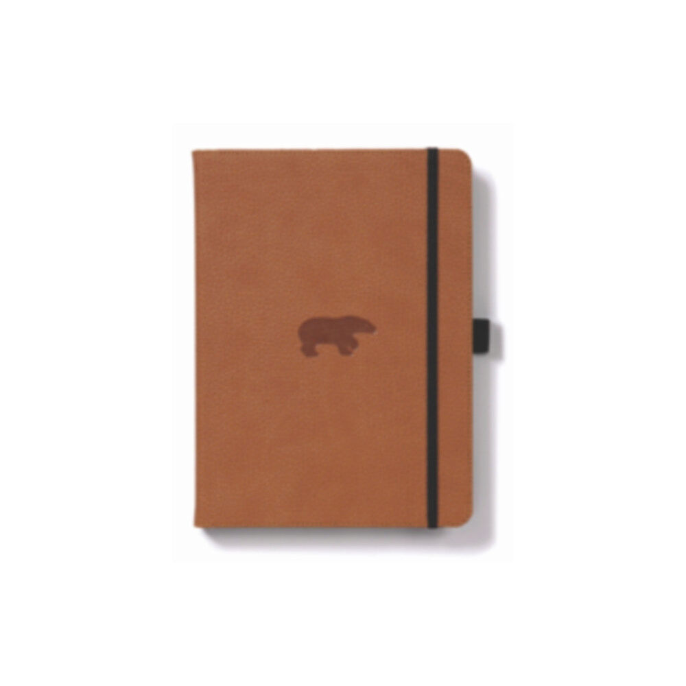 DINGBATS Dingbats A5+ Wildlife Brown Bear Notebook - Lined