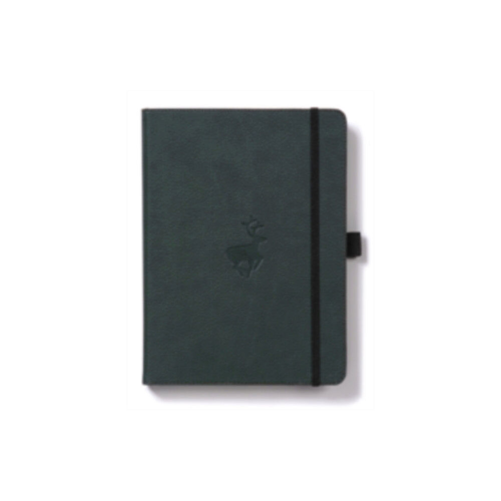 DINGBATS Dingbats A4+ Wildlife Green Deer Notebook - Lined