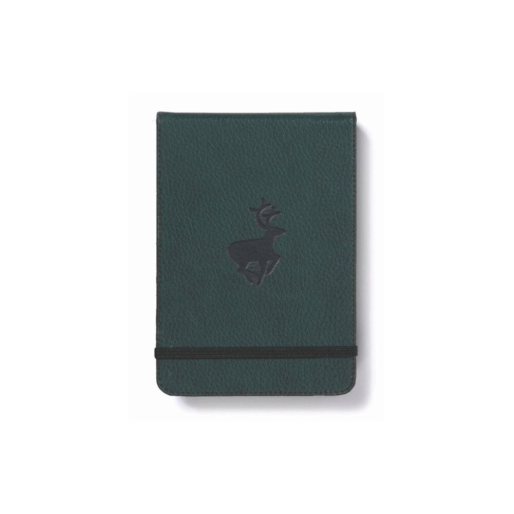 DINGBATS Dingbats A6+ Wildlife Green Deer Reporter Notebook - Dotted