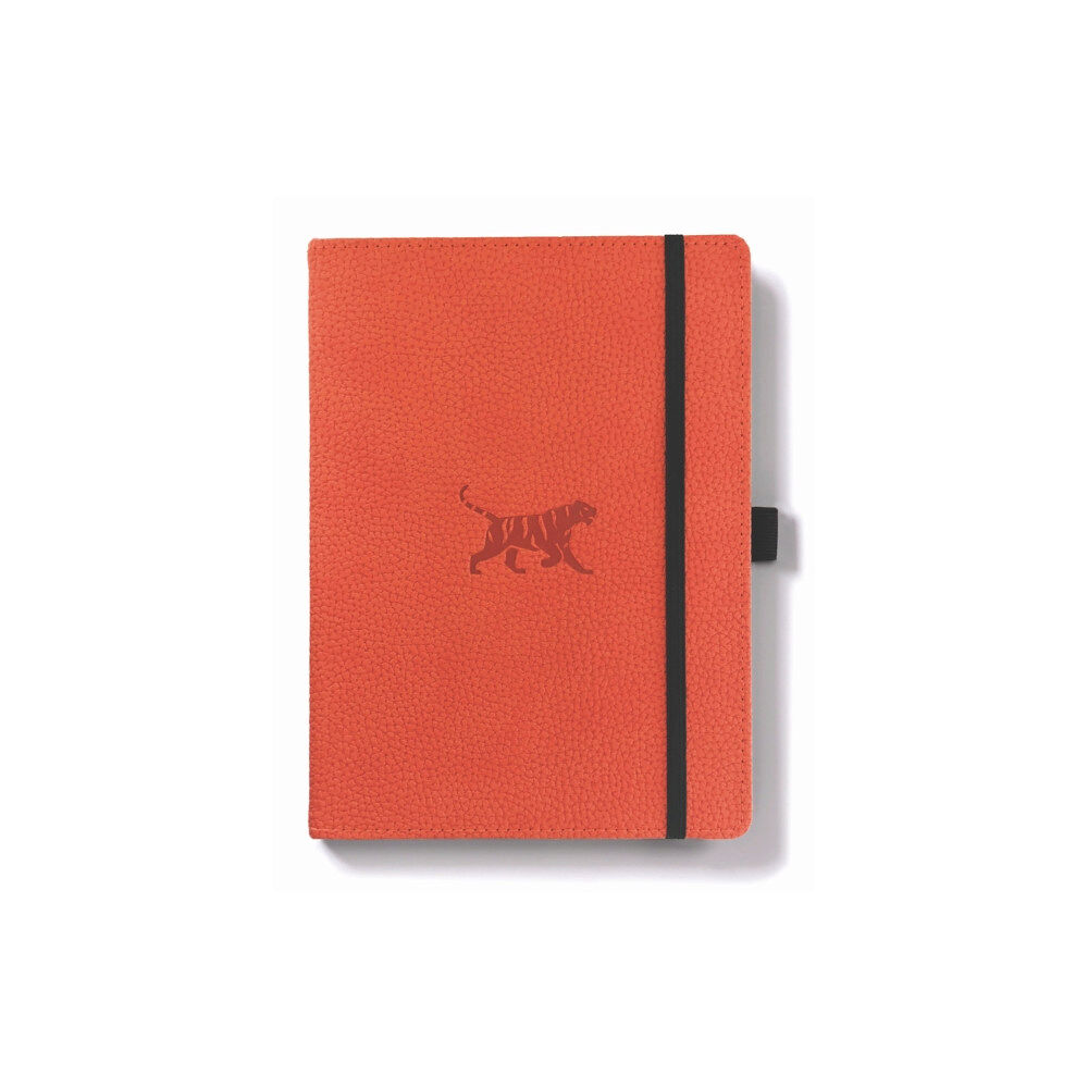 DINGBATS Dingbats A5+ Wildlife Orange Tiger Notebook - Dotted