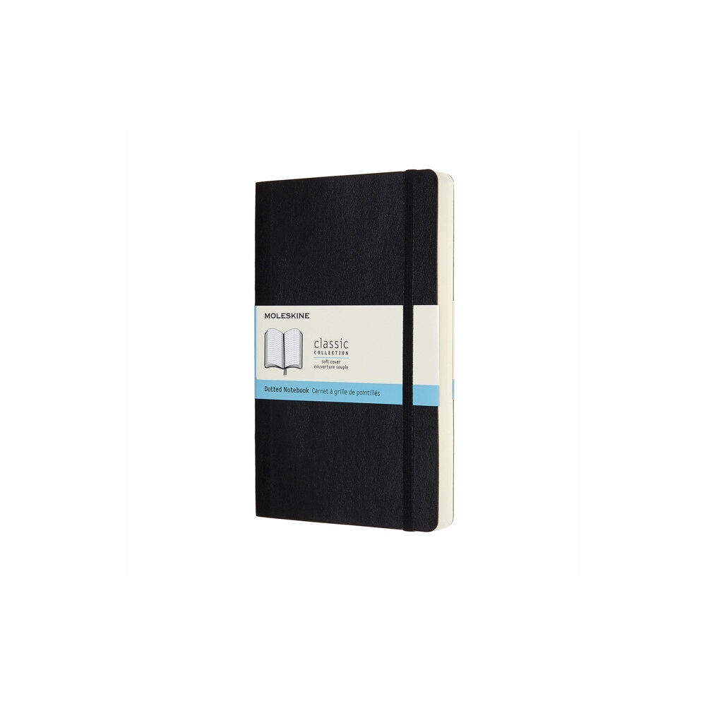 Moleskine Moleskine Expanded Large Dotted Softcover Notebook: Black