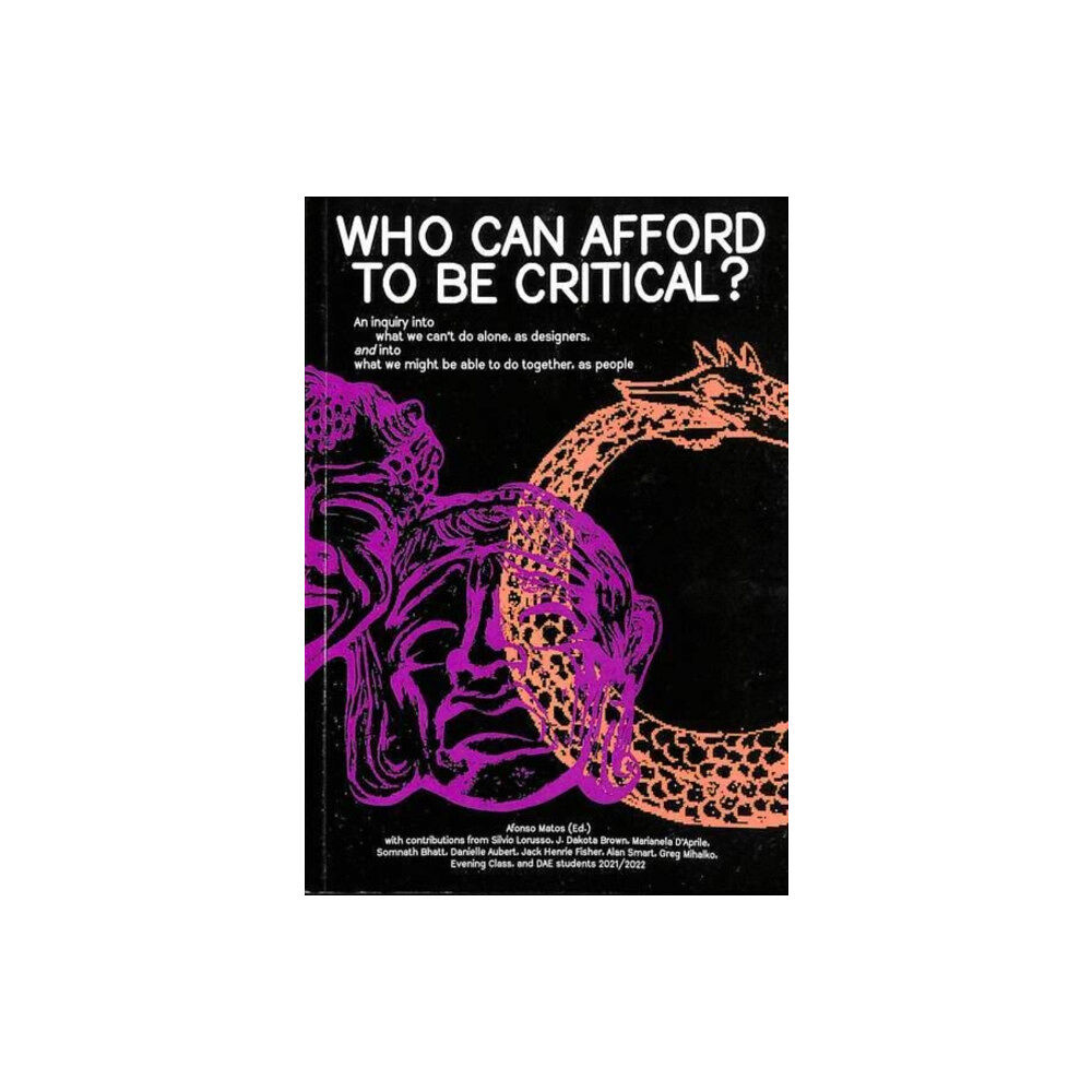 Set Margins' publications Who can afford to be critical? (häftad, eng)