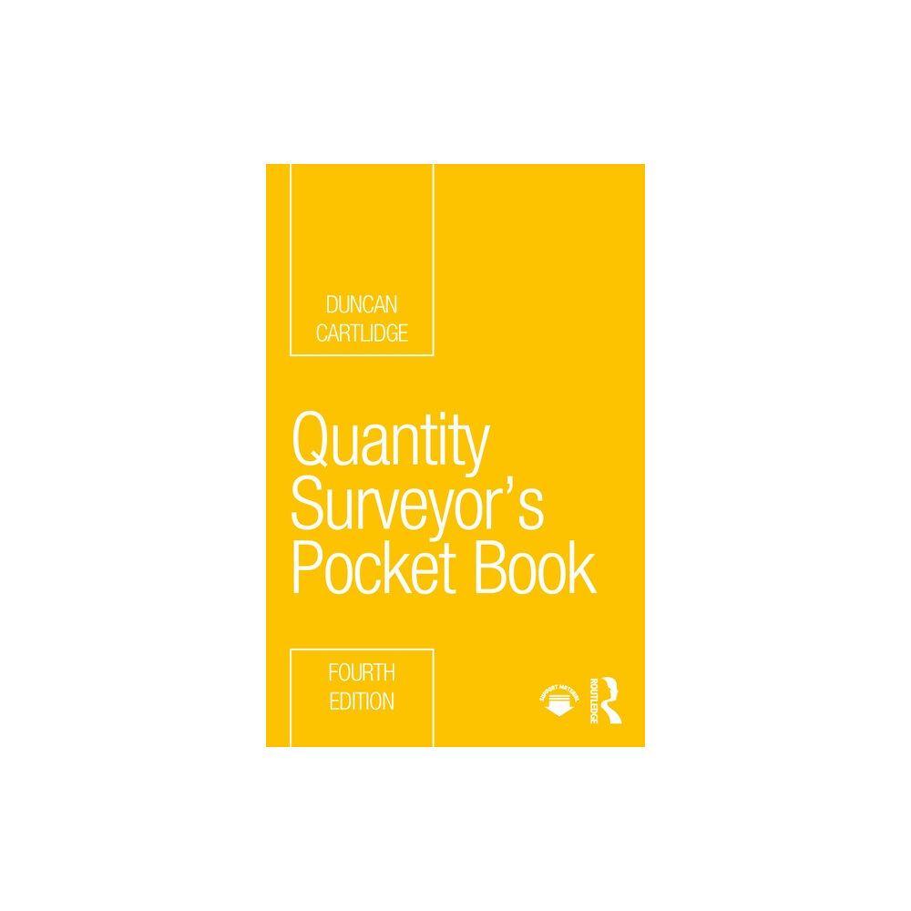 Taylor & francis ltd Quantity Surveyor's Pocket Book (häftad, eng)