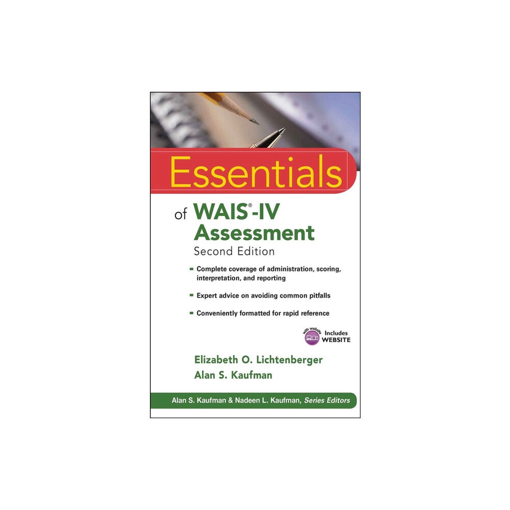 John Wiley & Sons Inc Essentials of WAIS-IV Assessment (häftad, eng)