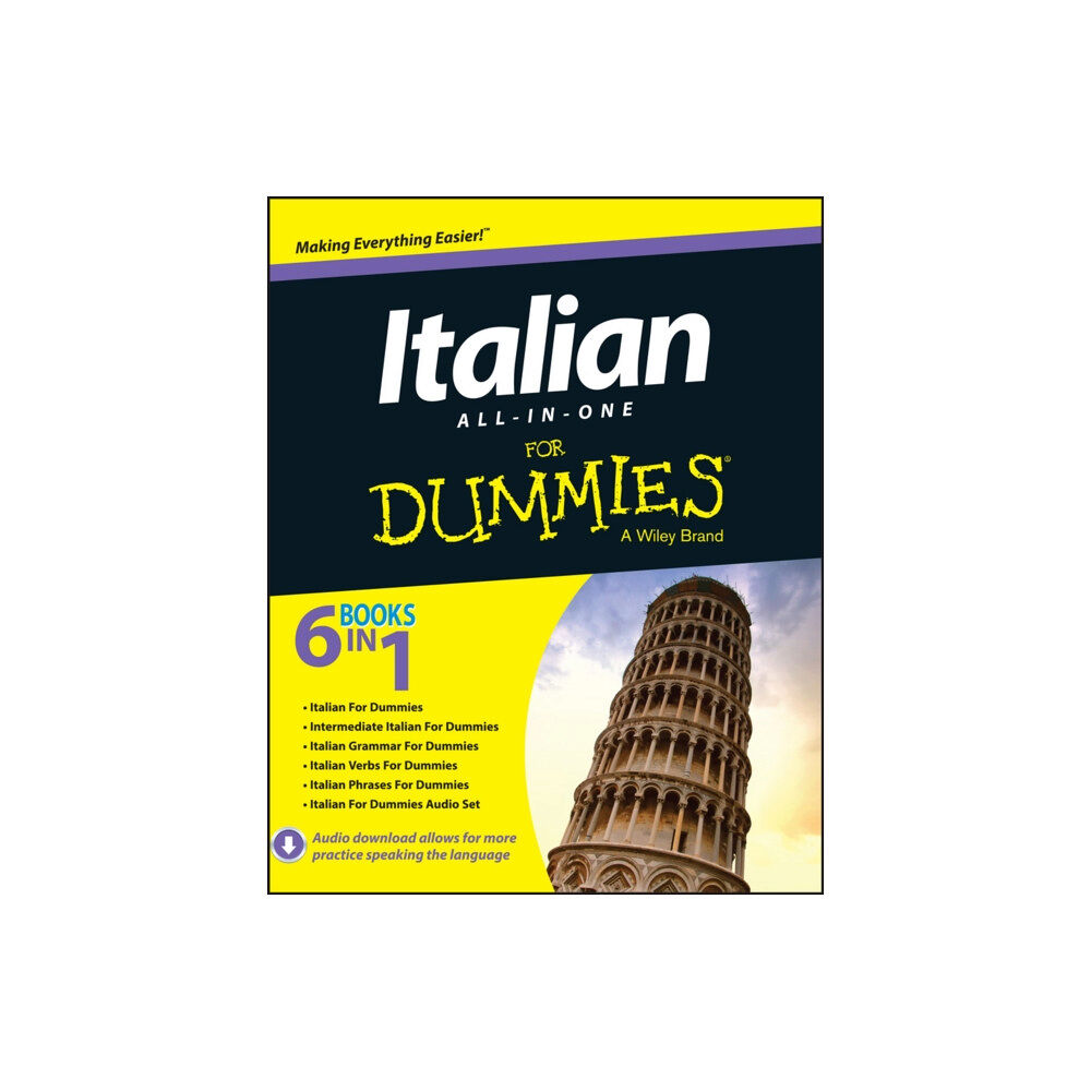 John Wiley & Sons Inc Italian All-in-One For Dummies (häftad, eng)