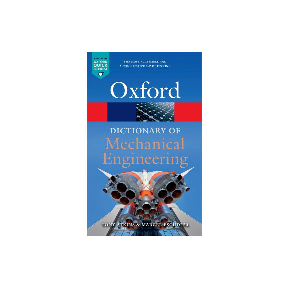 Oxford University Press A Dictionary of Mechanical Engineering (häftad, eng)
