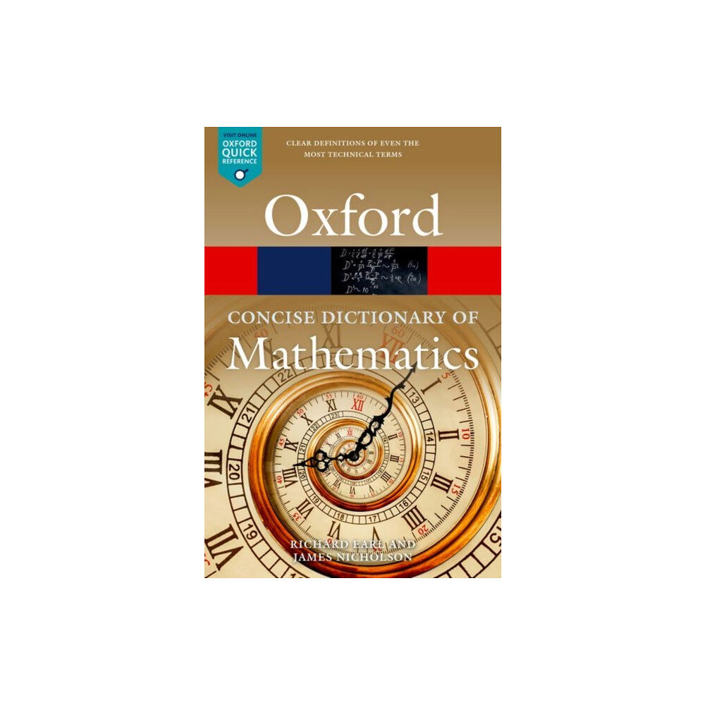 Oxford University Press The Concise Oxford Dictionary of Mathematics (häftad, eng)