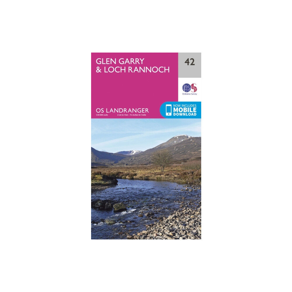 Ordnance Survey Glen Garry & Loch Rannoch