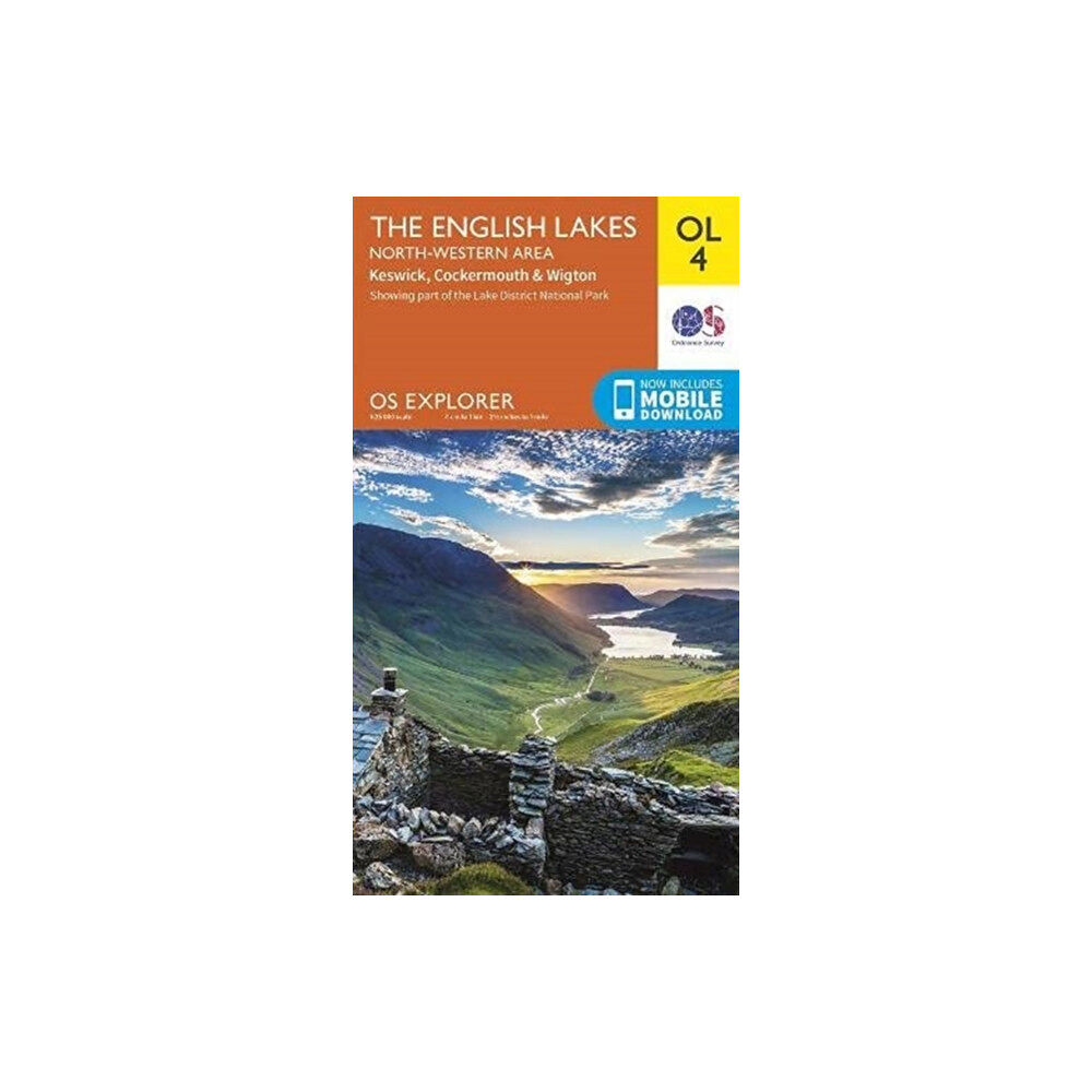 Ordnance Survey The English Lakes - North-Western Area