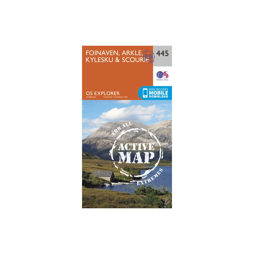 Ordnance Survey Foinaven, Arkle, Kylesku and Scourie