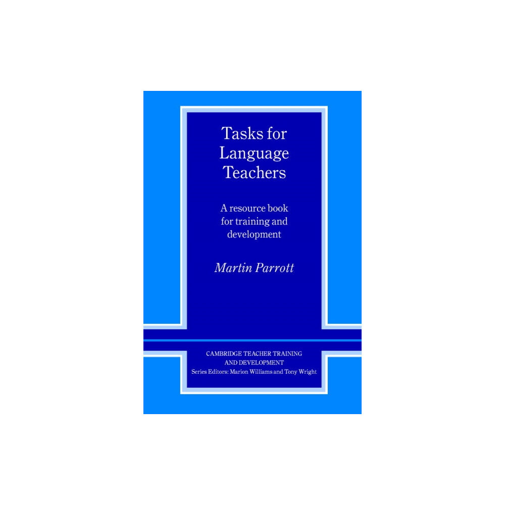 Cambridge University Press Tasks for Language Teachers (häftad, eng)