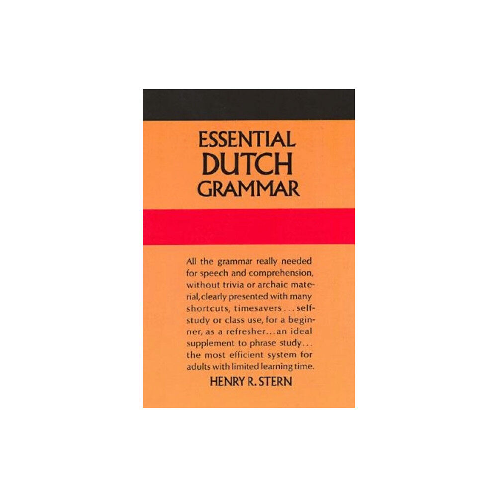 Dover publications inc. Essential Dutch Grammar (häftad, eng)