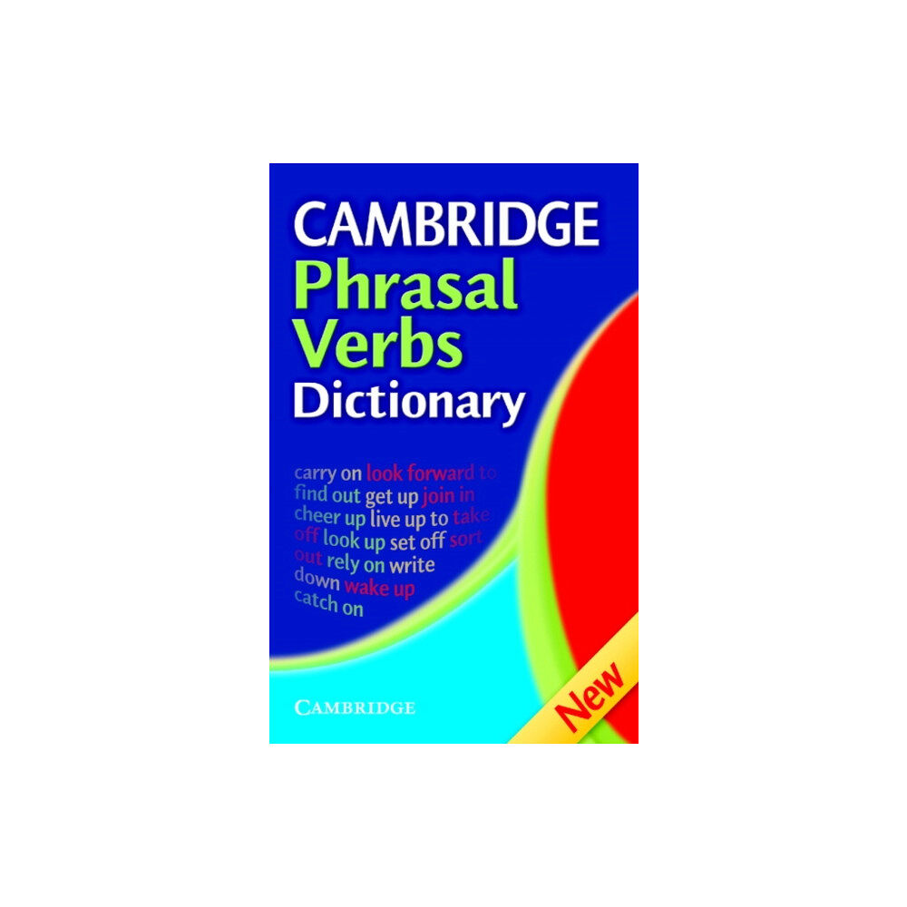 Cambridge University Press Cambridge Phrasal Verbs Dictionary (häftad, eng)