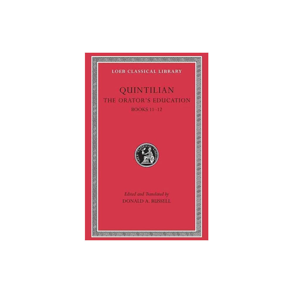 Harvard university press The Orator’s Education, Volume V (inbunden, eng)