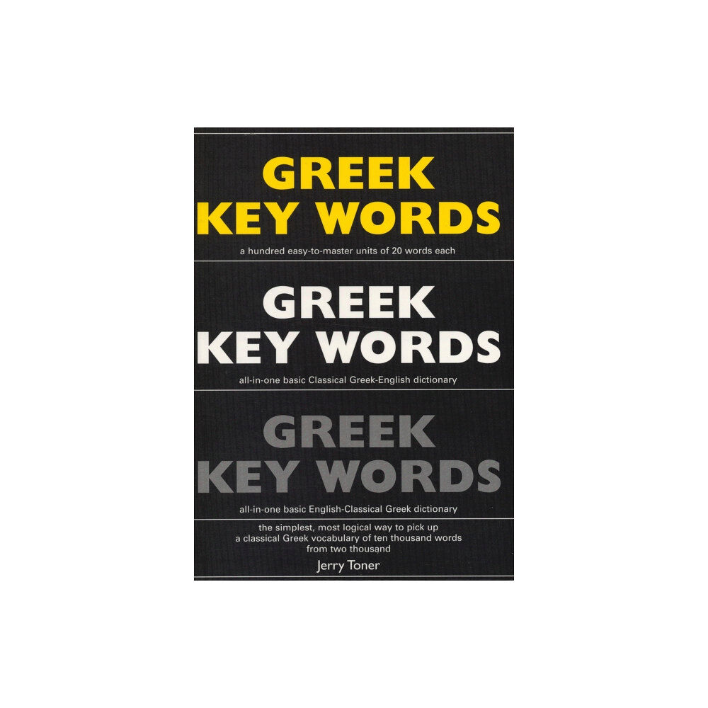 Oleander Press Greek Key Words (häftad, eng)