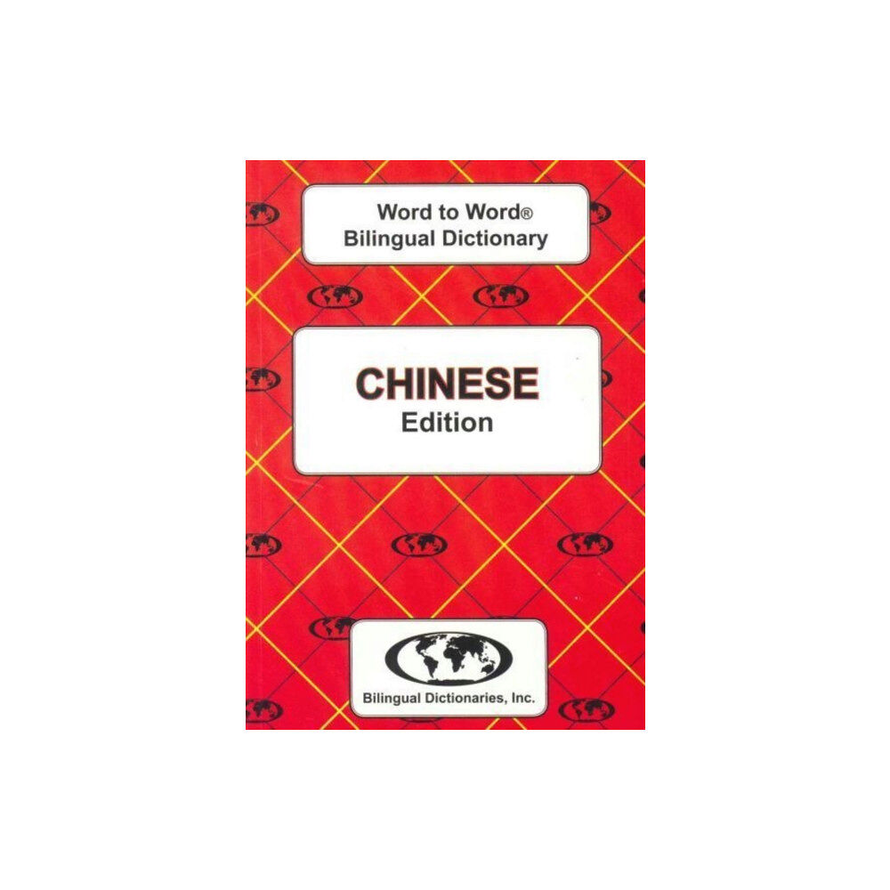 Bilingual Dictionaries, Incorporated English-Chinese & Chinese-English Word-to-Word Dictionary (häftad, chi)