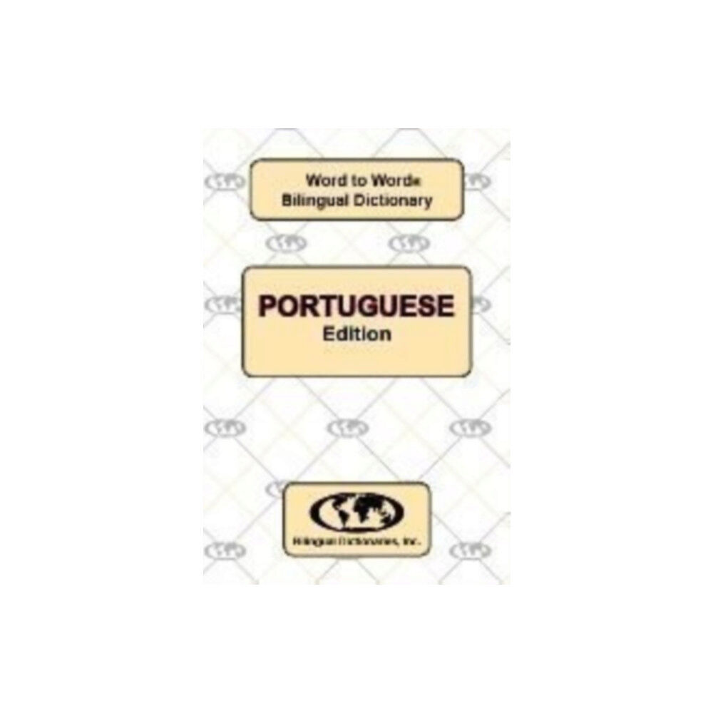 Bilingual Dictionaries, Incorporated English-Portuguese & Portuguese-English Word-to-Word Dictionary (häftad, eng)