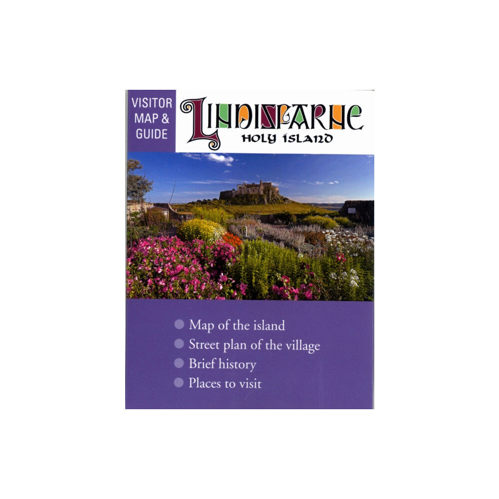 Northern Heritage Services Lindisfarne Holy Island Visitor map and guide