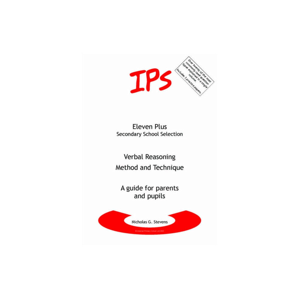 Accelerated Education Publications Ltd Verbal Reasoning - Method and Technique (häftad, eng)