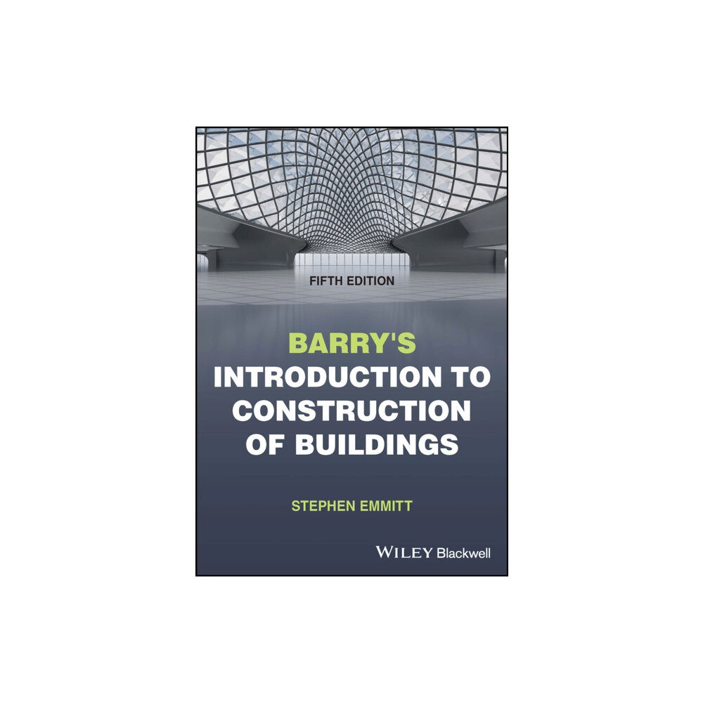 John Wiley And Sons Ltd Barry's Introduction to Construction of Buildings (häftad, eng)