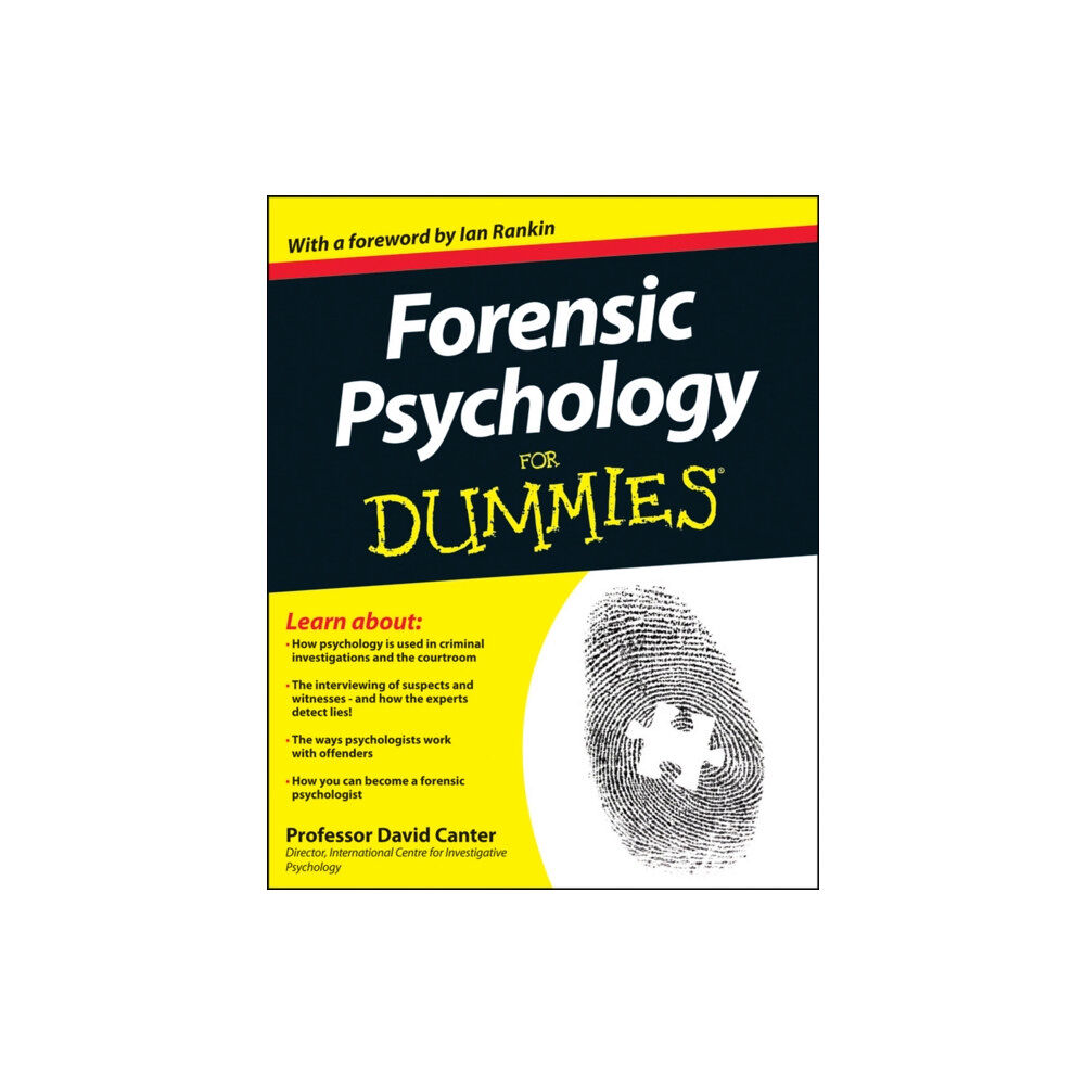 John Wiley & Sons Inc Forensic Psychology For Dummies (häftad, eng)