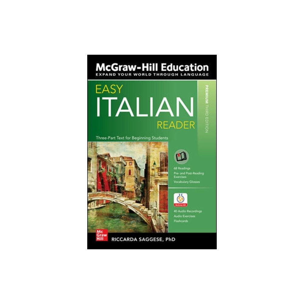 McGraw-Hill Education Easy Italian Reader, Premium Third Edition (häftad, eng)