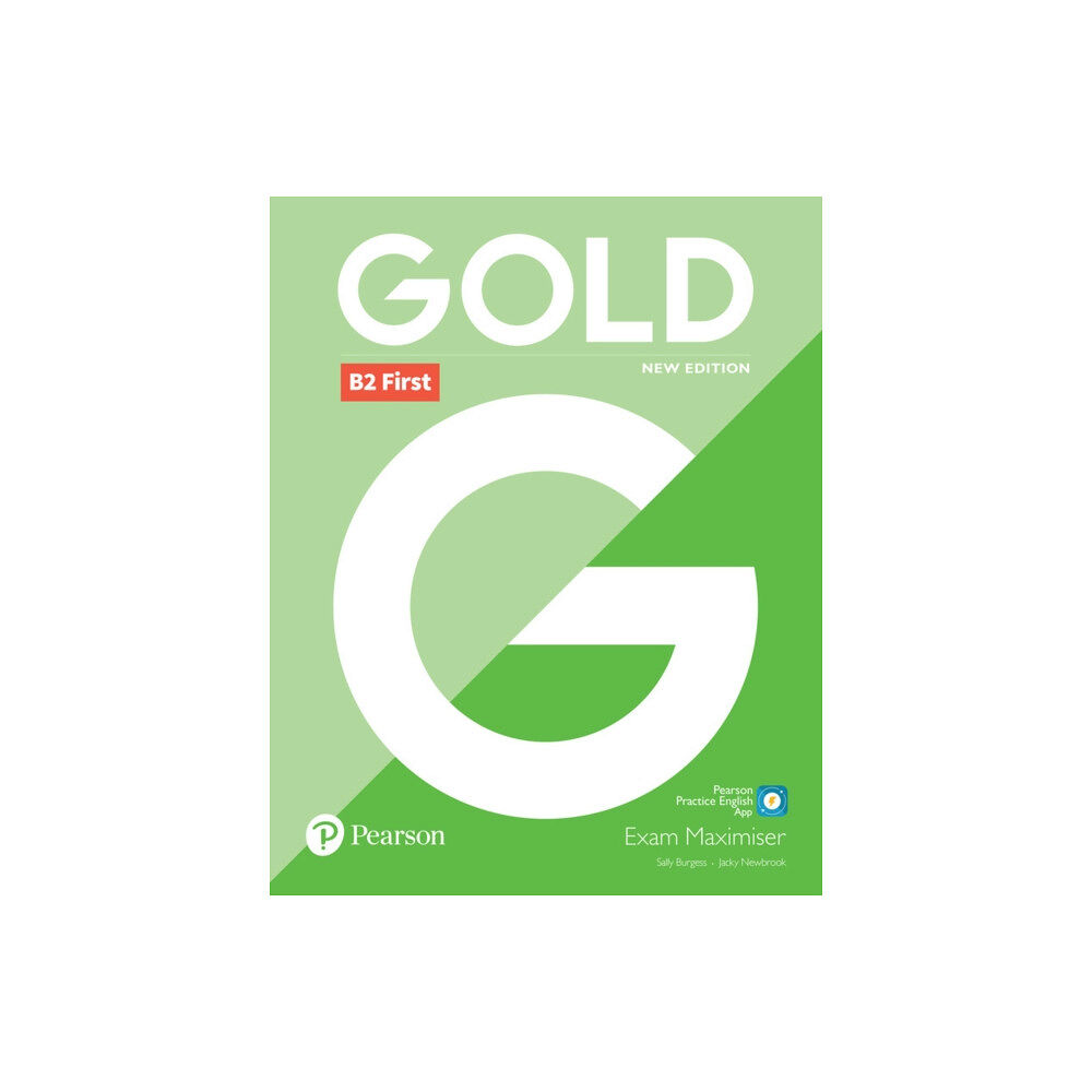 Pearson Education Limited Gold B2 First New Edition Exam Maximiser (häftad, eng)