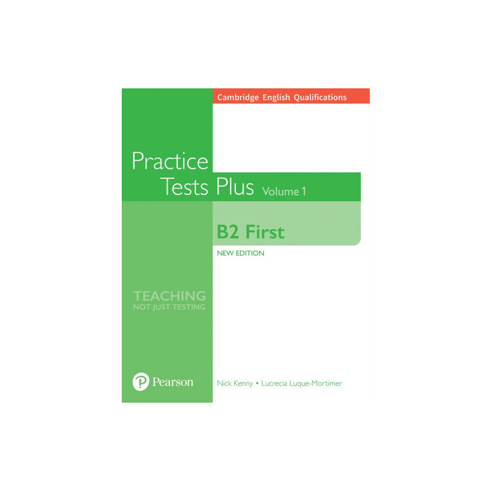 Pearson Education Limited Cambridge English Qualifications: B2 First Practice Tests Plus Volume 1 (häftad, eng)