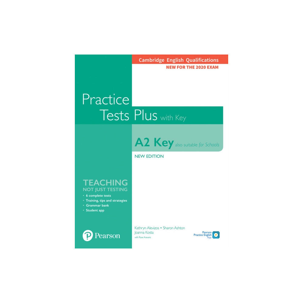 Pearson Education Limited Cambridge English Qualifications: A2 Key (Also suitable for Schools) Practice Tests Plus with key (häftad, eng)