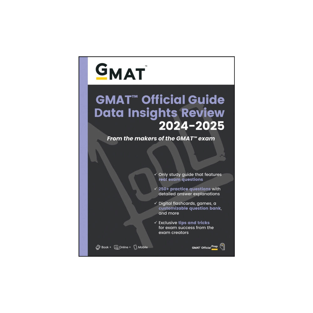 John Wiley & Sons Inc GMAT Official Guide Data Insights Review 2024-2025: Book + Online Question Bank (häftad, eng)